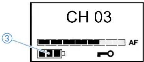 SENNHEISER L 202140 - Affichage de fonctionnement et d'état des piles - 2