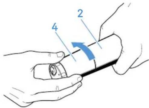 SENNHEISER L 202140 - Insérer/changer les piles ou le pack accu du microémetteur - 1