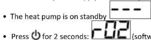 ZODIAC Z400 iQ - - An incorrect by-pass setting may cause the heat pump to malfunction. - 1