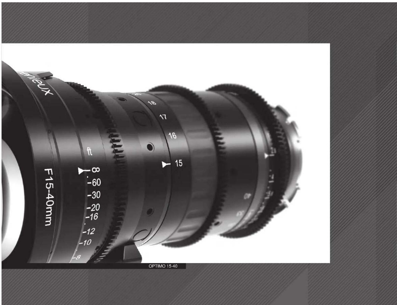 X F15-40mm ft 8 -60 -30 -20 -16 -12 -10 -8 18 17 16 15 OPTIMO 15-40