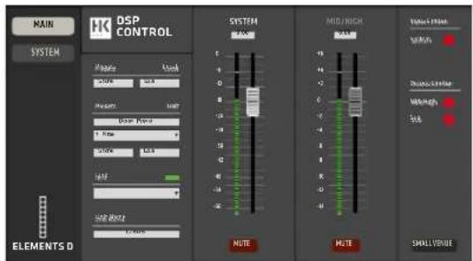 HK AUDIO Elements E 115 SUB D - Preset 4: Remote - 1