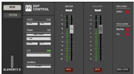 HK AUDIO Elements E 115 SUB D - Preajuste 4: Remote - 1