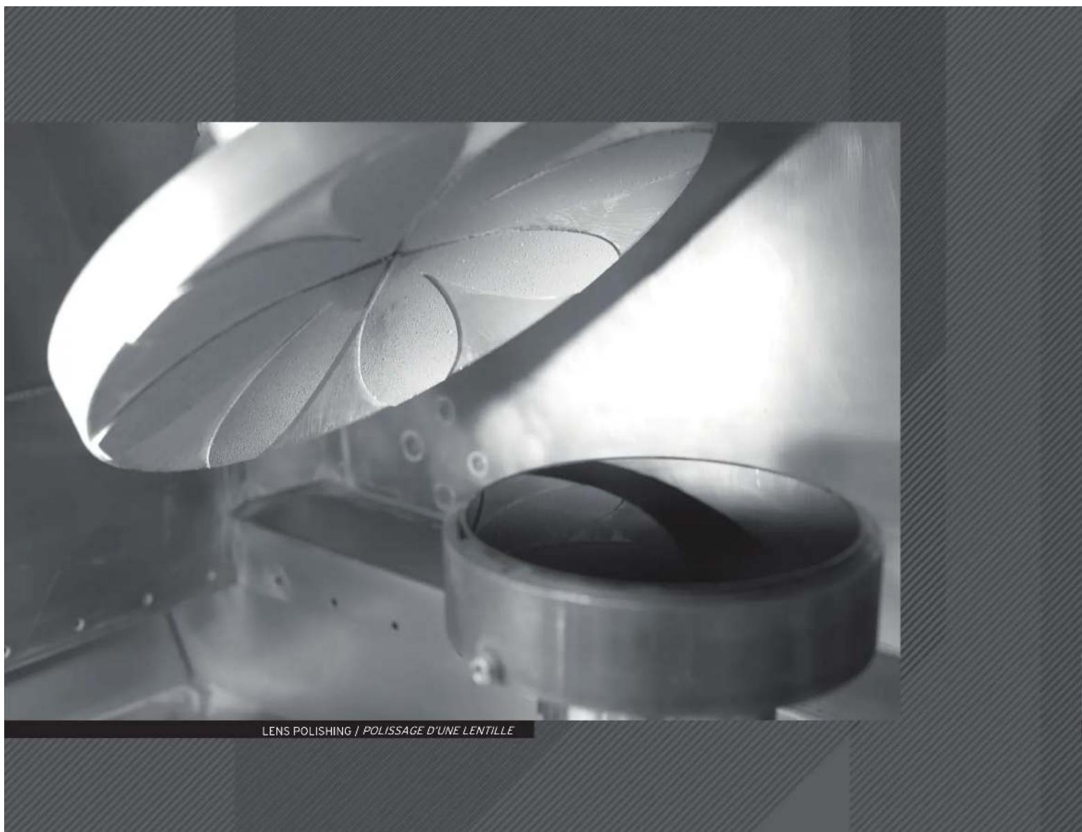 LENS POLISHING / POLISSAGE D'UNE LENTILLE