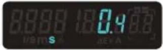 SEKONIC Speedmaster L858DU - Affichage des informations du mode de mesure - 7