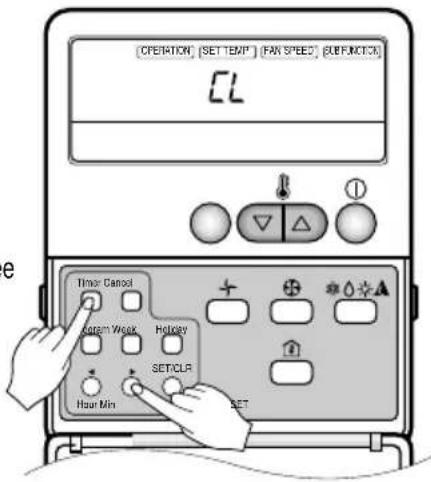 LG TMNH186BTG0 - To cancel the Child-Lock Function - 1