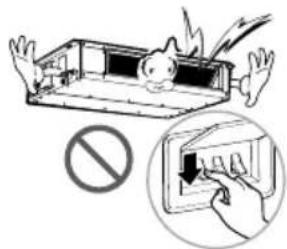 LG TMNH186BTG0 - Ne branchez ni débranchez la fiche d'alimentation en cours de fonctionnement. - 1