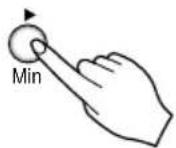 LG TMNH186BTG0 - Press the ' ' button. Min - 1