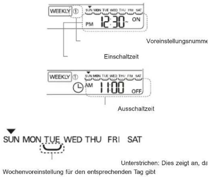 LG UU37WISL - Wochenvoreinstellung - 1