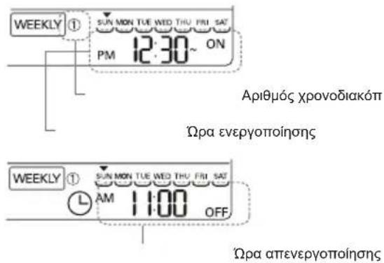 LG UU37WISL - Λειτουργία εβδομαδιαίου χρονοδιακόπτη - 1