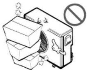 LG LMNC186BTG0 - Ne bloquez pas l'entrée ou la sortie d'air. - 1