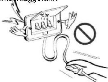 LG LMNC186BTG0 - Netzkabel nicht verändern oder verlängern. - 9