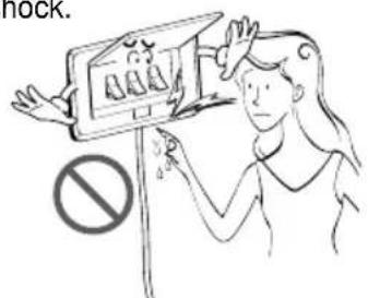 LG LMNC186BTG0 - Do not touch(operate) the product with wet hands. - 1