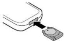 LG LCF12P - Inserción de la pila - 3
