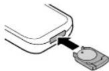 LG LCF12P - Inserindo a bateria - 3