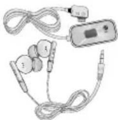 LG KM710C - Stereo headset - 1