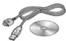 LG KM710C - Data cable and CD - 1