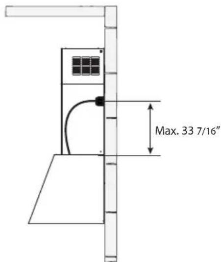 BERTAZZONI KMC48BI - ELECTRICAL INSTALLATION WITH CONNECTION CABLE - 1