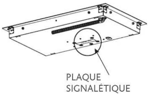 Hestan KEC36BK - PLAQUE SIGNALÉTIQUE - 2