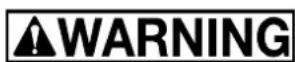 Hestan KEC36BK - WARNING - 1