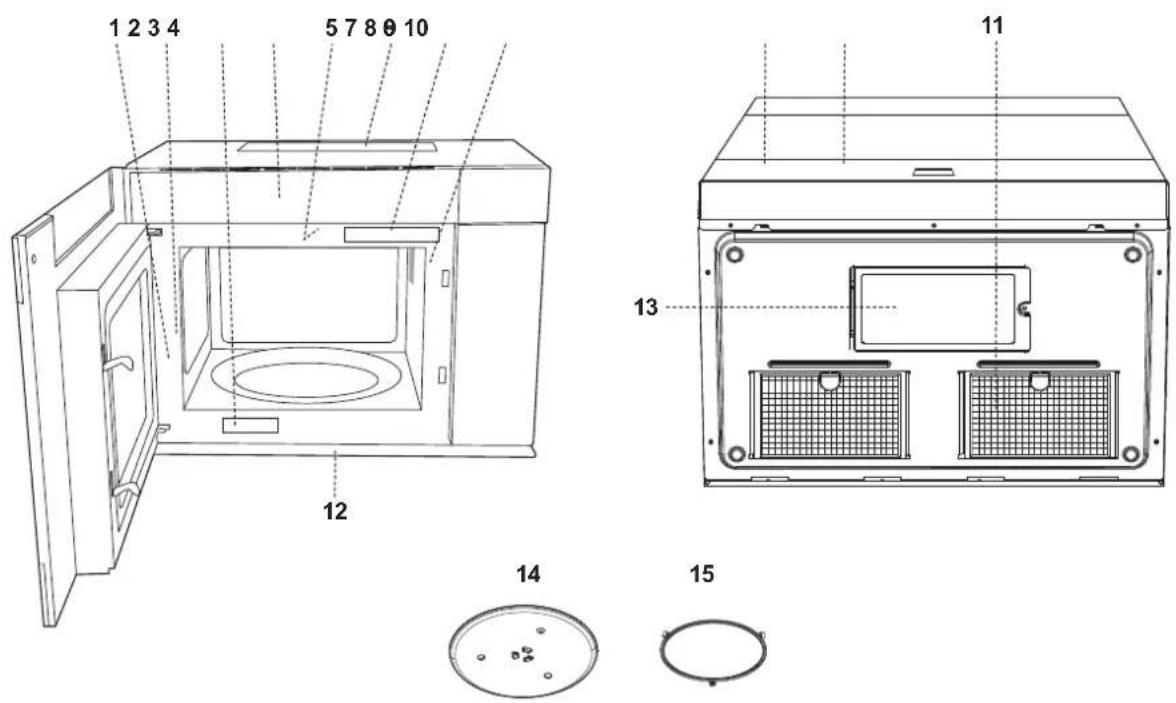 BERTAZZONI KOTR24MXE - FOUR à micro-ondes - 1