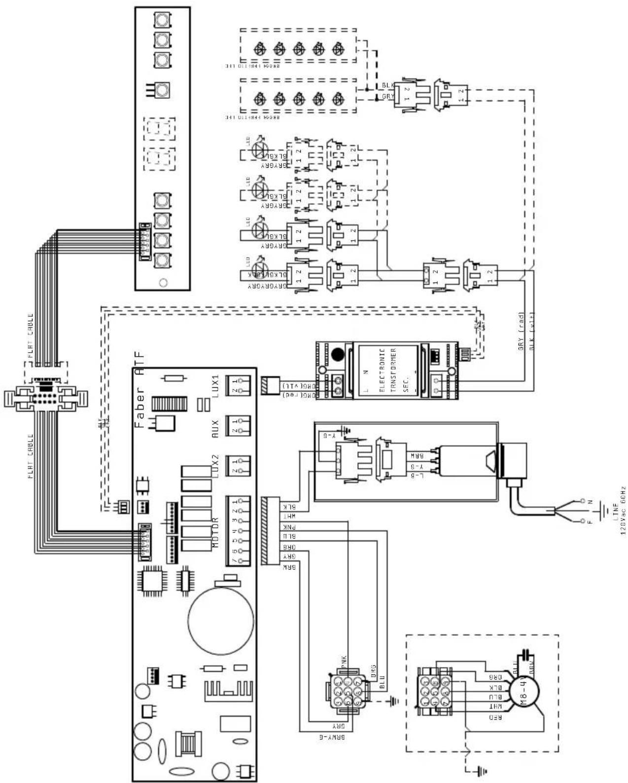 BERTAZZONI KMC30X - Schéma de câblage - 1