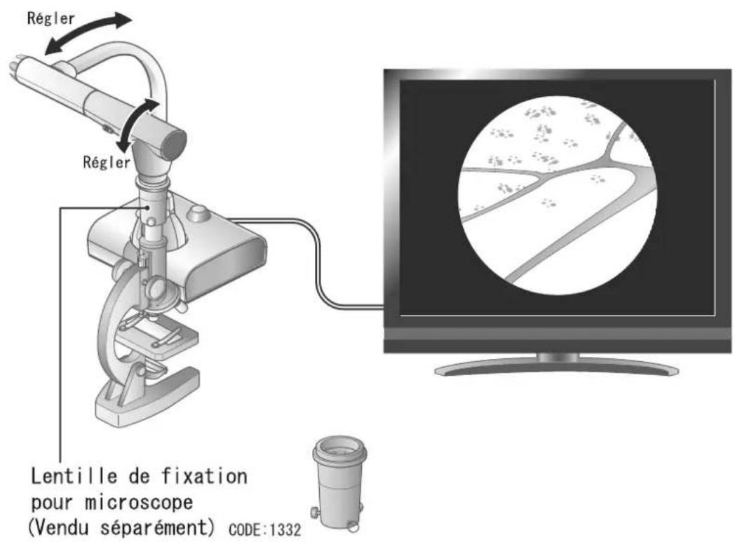 Régler Régler Lentille de fixation pour microscope (Vendu séparément) CODE:1332