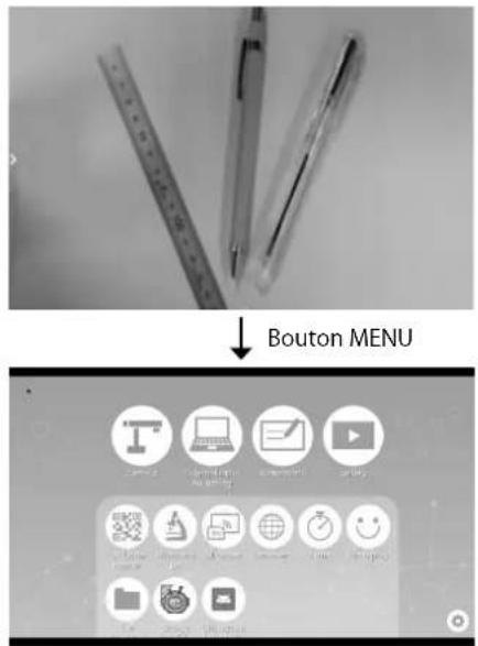 Bouton MENU