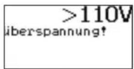 >110V iberspannung!