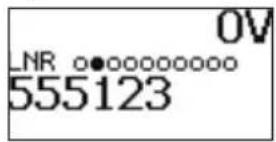 0V NR o●○○○○○○○ 555123