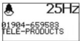 25Hz 01904-659583 TELE-PRODUCTS