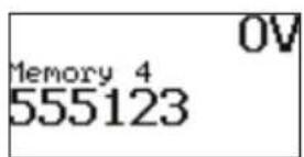 Memory 4 555123 0V