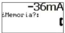 -36mA ¿Memoria?: