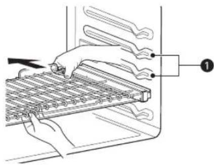 LG WCES6428F - Installation des grilles coulissantes - 1