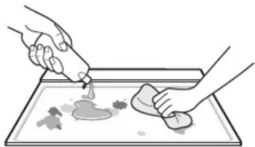 LG LSIS6338F - Résidus d'aliments brûlés - 2