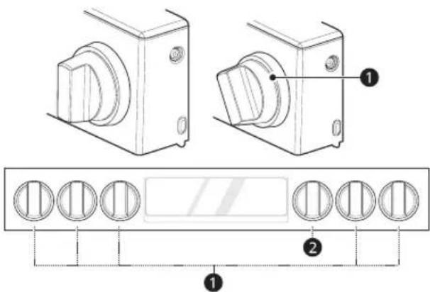 LG LSIS6338F - Éclairage des boutons - 1