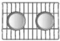 LG LSIS6338F - Positionnement des grilles et des plats - 2