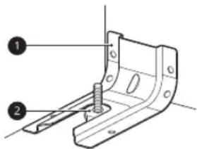 LG LSIS6338F - Enclenchement du dispositif antibasculement - 1