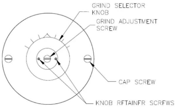 Cecilware 890 - Grind Adjustment - 1