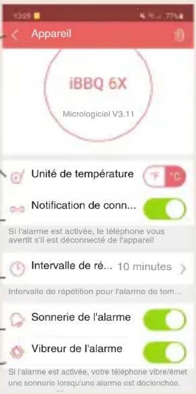 BORETTI BBA87 - Utilisation de l'application - 1