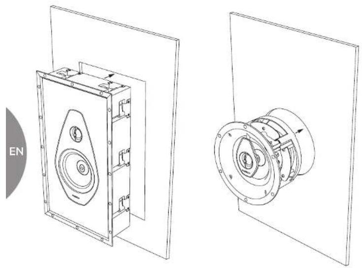 Sonus Faber Palladio PSG101 - - CONNECT THE AUDIO CABLES TO THE SPEAKER - 3