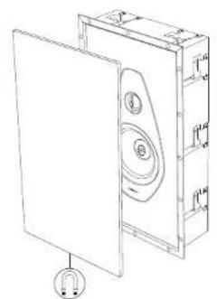 Sonus Faber Palladio PSG101 - - УСТАНОВКА МАГНИТНОЙ РЕШЕТКИ - 1