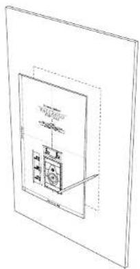Sonus Faber Palladio PSG101 - - SEGNARE SULLA PARETE L'AREA DI TAGLIO MEDIANTE IL TEMPLATE IN DOTAZIONE - 2