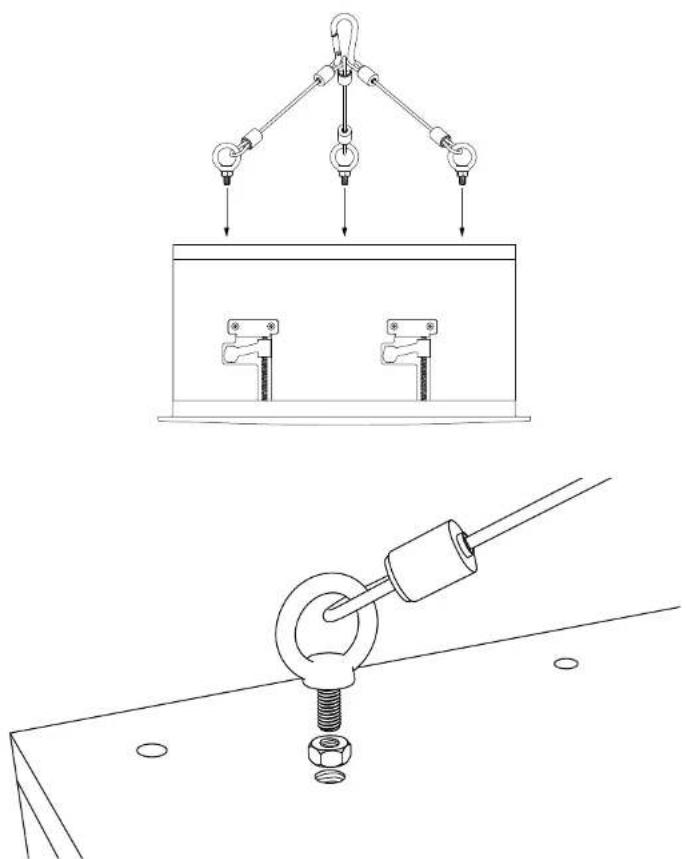 Sonus Faber Palladio PSG101 - - SEGNARE SULLA PARETE L'AREA DI TAGLIO MEDIANTE IL TEMPLATE IN DOTAZIONE - 5