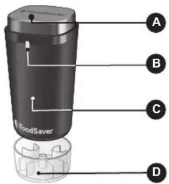 FOODSAVER FSV1192 - Uw hand-vacumeerapparaat - 1