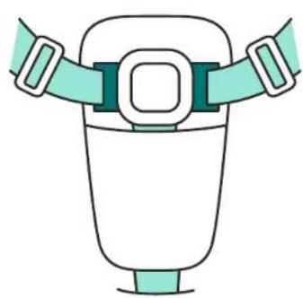 4moms MamaRoo 5 - 3-POINT HARNESS - 2