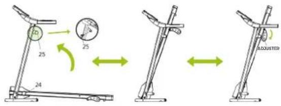 VirtuFit Trendline - ANLEITUNG ZUM ZUSAMMENKLAPPEN - 1