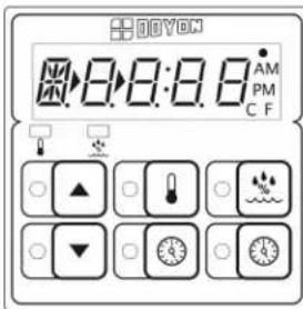 DOYOM 8:8:8:8 AM PM C F