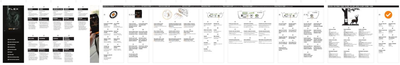 Product catalog page for Flex, showing various camera and electronics models with Chinese labels and descriptive descriptions.
