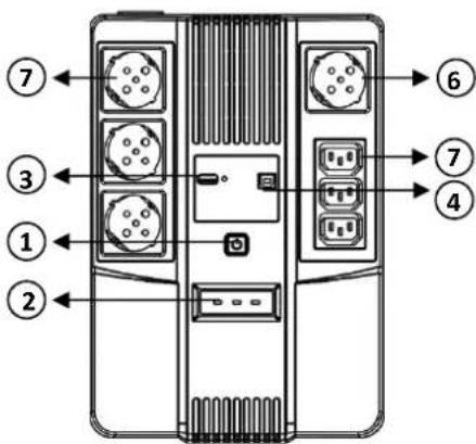 Digitus DN170111 - Encender/apagar - 3