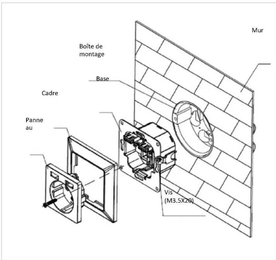Digitus DA70613 - Mur massif (maçonné) - 1